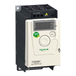 Schneider Electric Variateur de fréquence monophasé 0,18 kW 230 V IP20 ATV12H018M2