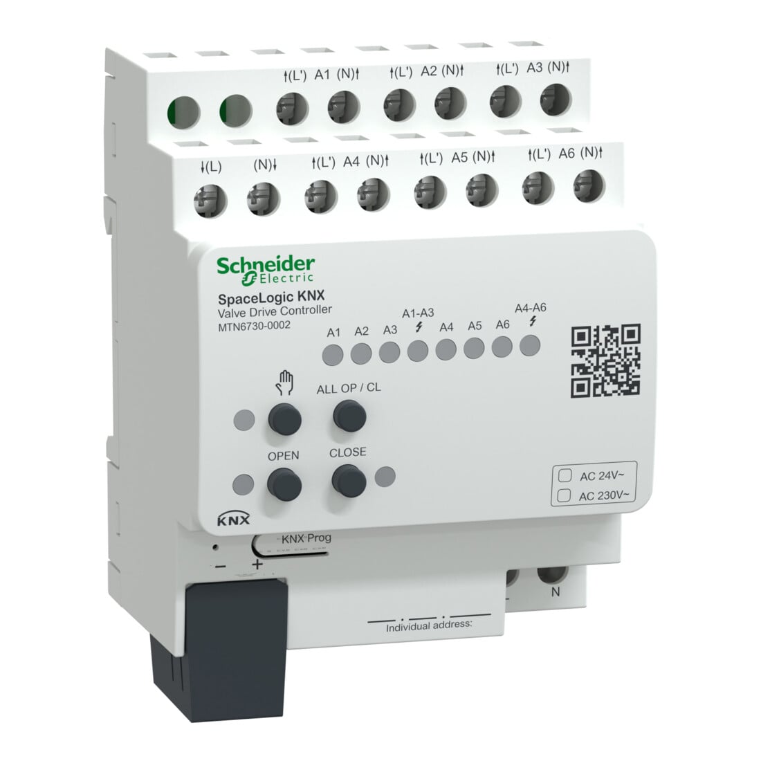 Schneider Electric Ventilantriebsaktor SpaceLogic KNX MTN6730-0002