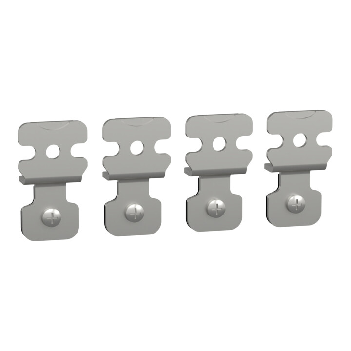 Schneider Electric Wandlaschensatz Stahl NSYAEFPFSC (VE4)
