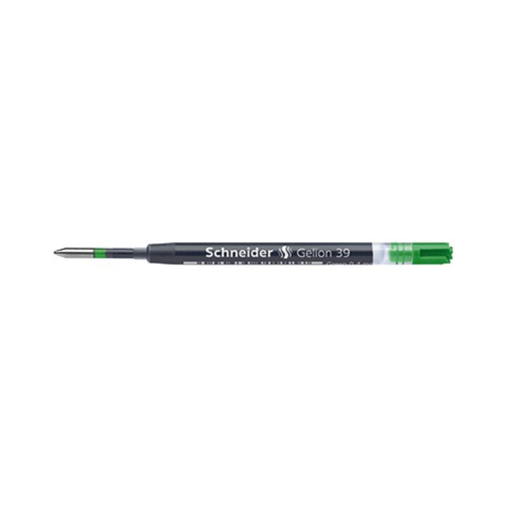 Schneider gel navulling Gelion 39 103904 M 0,4mm roestvrijstalen punt groen