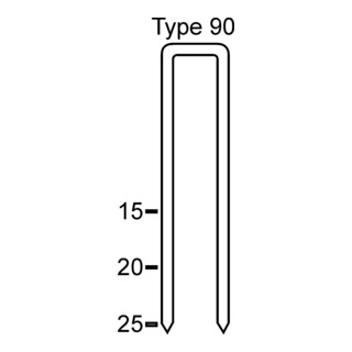Schneider Heftklammer KL 90/25 CNKH/2000