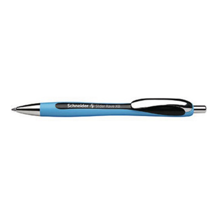 Schneider intrekbare biros Slider Rave XB 132501 1mm zwart