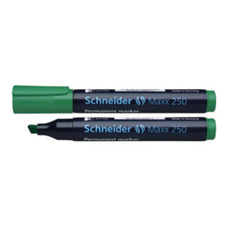 Schneider Permanentmarker Maxx 250 125004 2-7mm Keilspitze grün