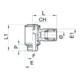Schneider Steckverbindung SVG-R15 L-3