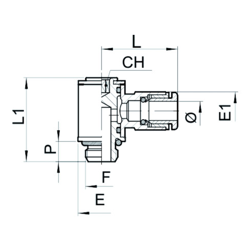 Schneider Steckverbindung SVG-R15 L