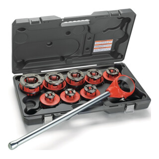 Schneidkluppenset 11-R 1/2,3/4,1 u.1 1/4,1 1/2,2 Zoll RIDGID