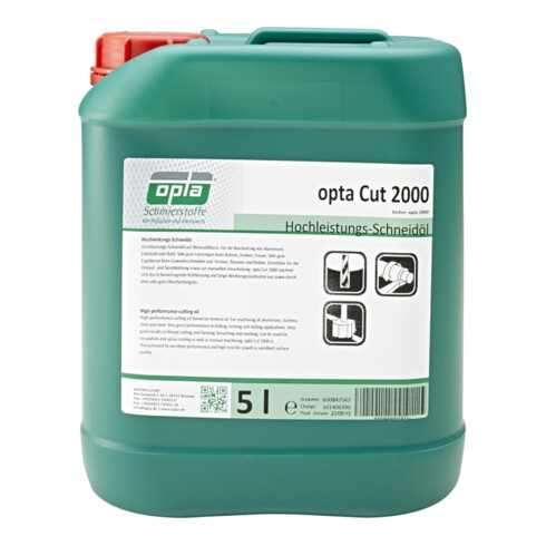 opta Cut 2000 Schneidmittel chlorfrei