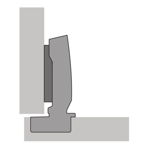 Schnellmontagescharnier Sensys 8645 s-mont.Fix TH 55 vorliegend HETTICH