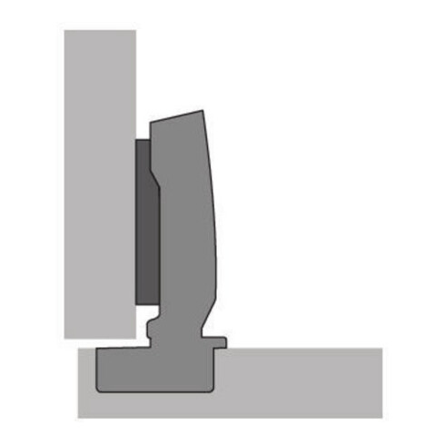 Schnellmontagescharnier Sensys 8645 s-mont.Fix TH 55 vorliegend HETTICH