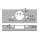 Schnellmontagescharnier Sensys 8645 s-mont.Fix THS 55 halb vorliegend HETTICH-5
