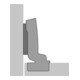Schnellmontagescharnier Sensys 8645 z.Anschr.TH 52 einliegend HETTICH-2