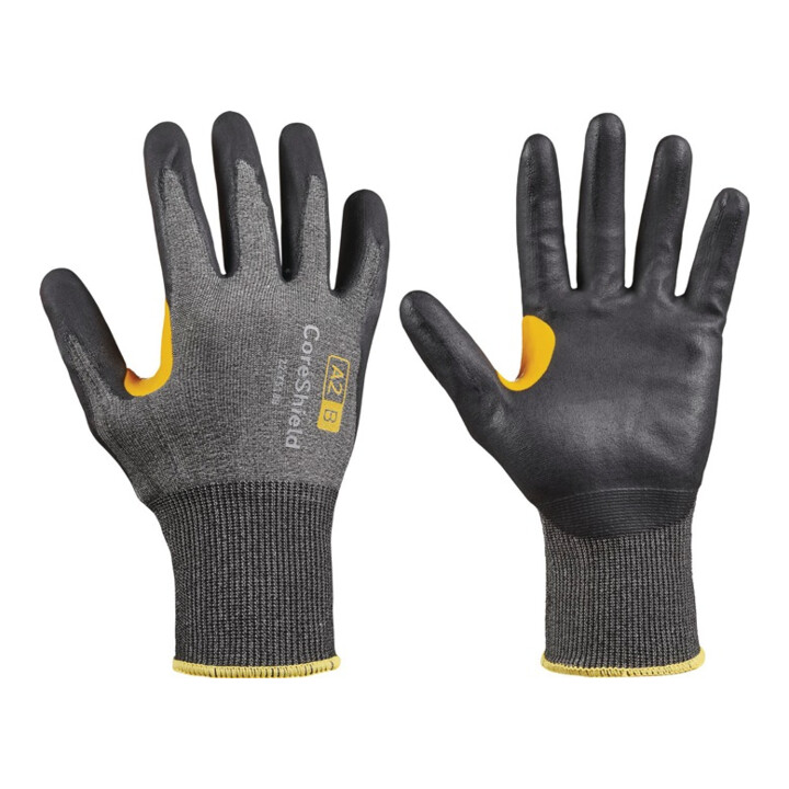 Schnittschutzhandschuhe CoreShield 18G A2/B Gr.10 schwarz EN 388 PSA II 10 PA
