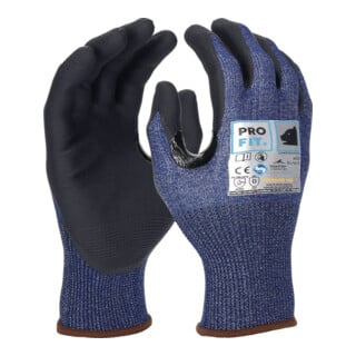 Schnittschutzhandschuhe Gr.11 blau/schwarz EN 388 PSA II PRO FIT