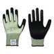 Schnittschutzhandschuhe LeiKaTech® 1647 Gr.10 grün/schwarz EN 388 PSA II-1