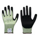 Schnittschutzhandschuhe LeiKaTech® 1647 Gr.11 grün/schwarz EN 388 PSA II-1