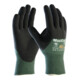 Schnittschutzhandschuhe MaxiCut®Oil™ 44-305 Gr.9 grün/schwarz EN 388 PSA II-1