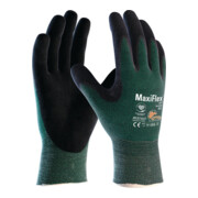Schnittschutzhandschuhe MaxiFlex® Cut™ 34-8743 Gr.9 grün/schwarz EN 388 PSA II