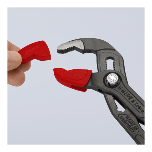 KNIPEX 87 09 250 V01 3 Paar Kunststoffbacken für alle 87 XX 250er Modelle (Modelle ab 2007)  