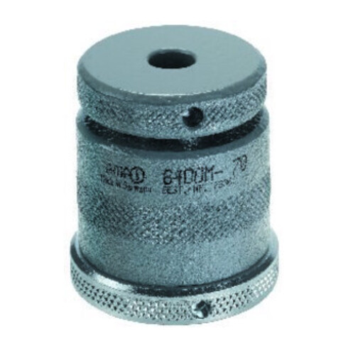 Schraubbock Nr.6400M Gr.80 m.flacher Auflage u.Magnetfuß H.60-80mm AMF