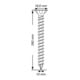 Schraube R 88196 Seko Spitze/T-STAR VG 10x260-T50 Sta galv.verz. WIROX 50St SPAX