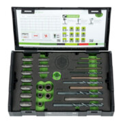 Schraubenausdrehersatz 49-U-B M 5-M 16 25-tlg.inkl.passende HSS Bohrer KUKKO