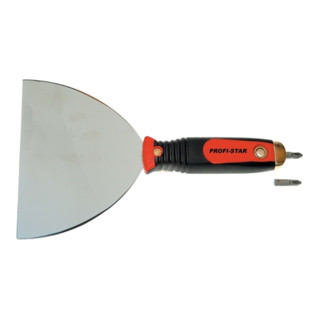 Schraubgriffspachtel B.150mm Magnet-Bit-Halter PH2 2-K-Griff rostfr.