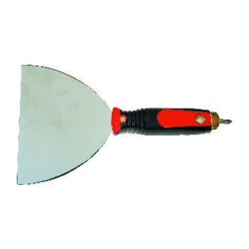 Schraubgriffspachtel B.150mm Magnet-Bit-Halter PH2 2-K-Griff rostfr.