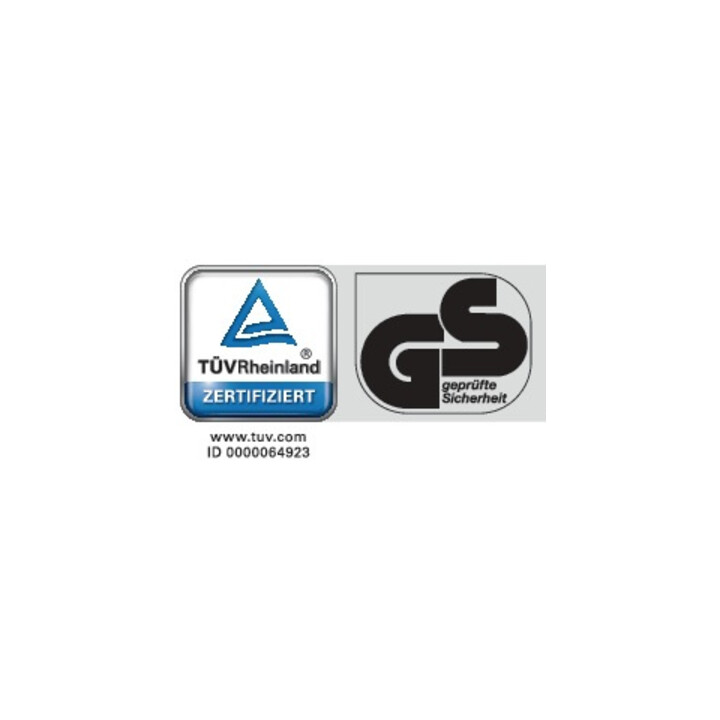 Schreibtisch levero H650-1250xB1800xT800mm anthrazitgrau/lichtgrau elektr.MAUSER
