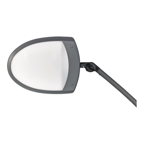 Schreibtischlampe Ku.schwarz/anthrazit m.Standfuß m.LED