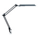 Schreibtischlampe Metall/Ku.schwarz H.max.450mm m.Tischklemme m.LED-1