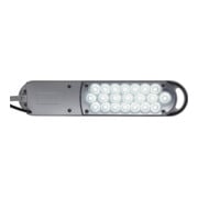 Schreibtischlampe Metall/Ku.silber H.max.450mm m.Standfuß m.LED-3