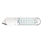 Schreibtischlampe Metall/Ku.weiß H.max.450mm m.Standfuß m.LED-3