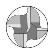 Schruppfr.6527 VHM FIRE 12,0mm Z4 NF Gühring