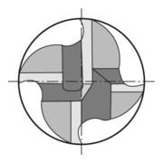 Schruppfr.6527 VHM FIRE 6,0mm Z4 NF Gühring