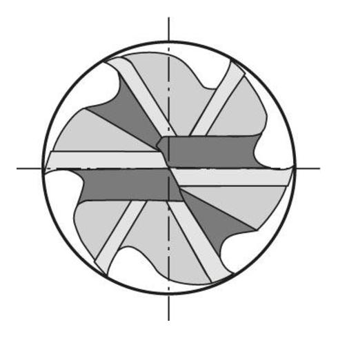 Schruppfr.6527 VHM FIRE 6,0mm Z5 NF Gühring