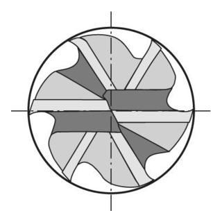 Schruppfr.6527 VHM FIRE 8,0mm Z5 NF Gühring