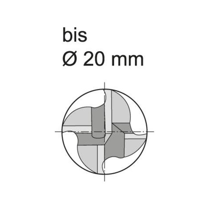 Schruppfr. D844L HSSCo8 18,0mm NR FORMAT