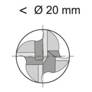 Schruppfr. D844L HSSCo8 8,0mm HR FORMAT