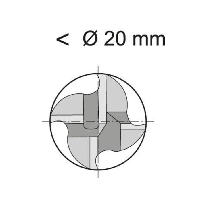 Schruppfr. D844L HSSCo8 8,0mm HR FORMAT