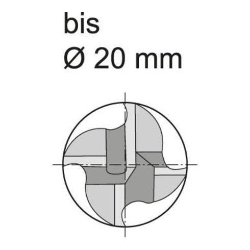 Schruppfräser D844L HSSCo8 14,0mm NR FORMAT