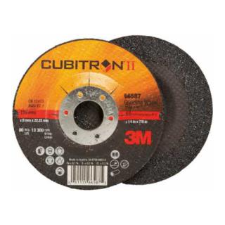 Schruppscheibe Cubitron™ II D.180x7,0mm gekr. 22,23mm K. 36 3M
