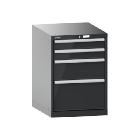 Lista Schubladenschrank 27x36E (BxTxH) 564x725x800mm KEY Lock R7016