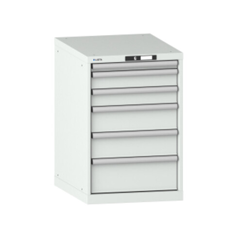 Lista Schubladenschrank 27x36E (BxTxH) 564x725x850mm KEY Lock R7035
