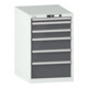Lista Schubladenschrank 27x36E (BxTxH) 564x725x850mm KEY Lock R7035/N6502-1