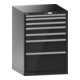 Lista Schubladenschrank 36x36E (BxTxH) 717x725x1000mm KEY Lock R7016-1