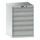 Lista Schubladenschrank 36x36E (BxTxH) 717x725x1000mm KEY Lock R7035-1