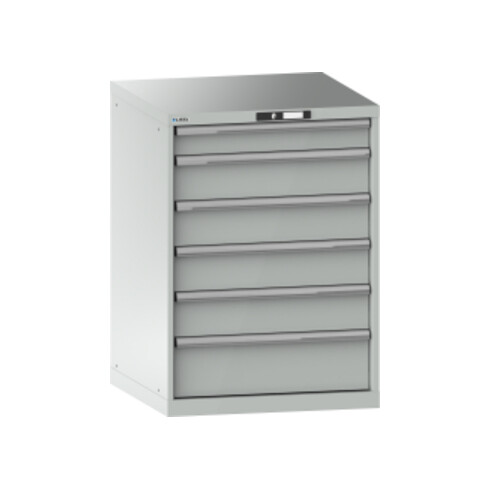 Lista Schubladenschrank 36x36E (BxTxH) 717x725x1000mm KEY Lock R7035