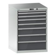 Lista Schubladenschrank 36x36E (BxTxH) 717x725x1000mm KEY Lock R7035/N6502