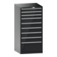 Lista Schubladenschrank 36x36E (BxTxH) 717x725x1450mm KEY Lock R7016-1