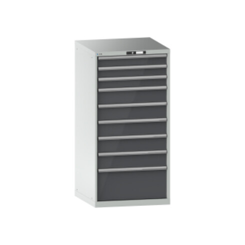 Lista Schubladenschrank 36x36E (BxTxH) 717x725x1450mm KEY Lock R7035/N6502